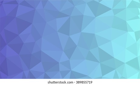 Blue polygonal background