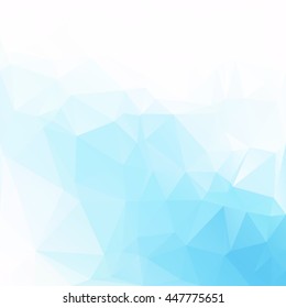 Blue Polygonal Background, Creative Design Templates