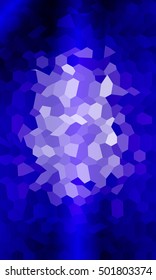 blue polygonal background. origami style. vector illustration. for design, brochure, wallpaper