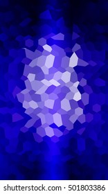 blue polygonal background. origami style. vector illustration. for design, brochure, wallpaper