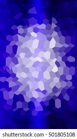 blue polygonal background. origami style. vector illustration. for design, brochure, wallpaper