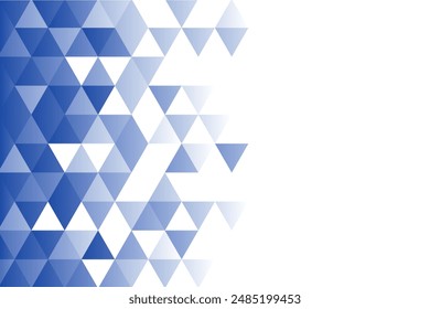 fondo poligonal azul sin Vector
