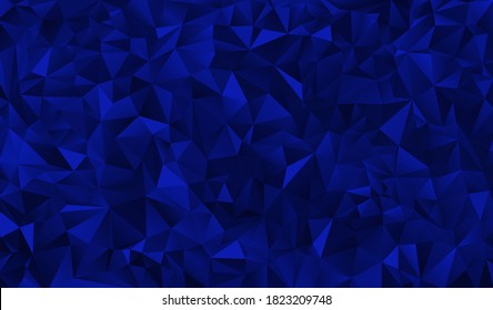 Blue polygonal background. Vector illustration. Follow other polygonal backgrounds in my collection.