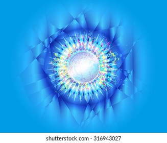 blue Polygonal  Background, Vector illustration, Creative Business Design Templates,vector illustration,cover design,brochure design
