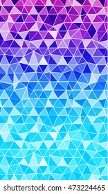 blue polygonal background for your banner, presentation, business idea. vector illustration.