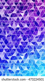 blue polygonal background for your banner, presentation, business idea. vector illustration.