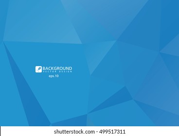  blue polygonal illustration