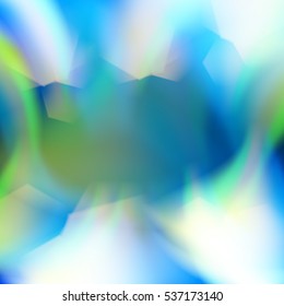 Blue polygonal illustration consist of hexagonal elements. Triangular pattern for your business design. Geometric background with gradient.