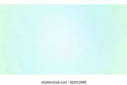 Blue polygonal illustration, which consist of triangles. Geometric background in Origami style with gradient. Triangular design for your business in vector.