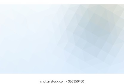 Blue polygonal illustration, which consist of triangles. Geometric background in Origami style with gradient. Triangular design for your business.
