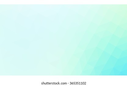 Blue polygonal illustration, which consist of triangles. Geometric background in Origami style with gradient. Triangular design for your business.