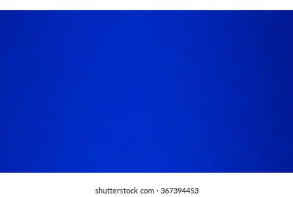 Blue polygonal illustration, which consist of triangles. Geometric background in Origami style with gradient. Triangular design for your business.