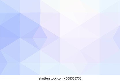 Blue polygonal illustration, which consist of triangles. Geometric background in Origami style with gradient. Triangular design for your business.