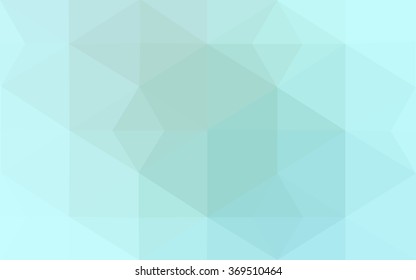 Blue polygonal illustration, which consist of triangles. Geometric background in Origami style with gradient. Triangular design for your business.