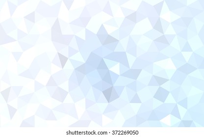Blue polygonal illustration, which consist of triangles. Geometric background in Origami style with gradient. Triangular design for your business.