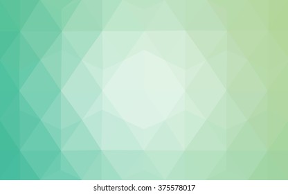 Blue polygonal illustration, which consist of triangles. Geometric background in Origami style with gradient. Triangular design for your business.