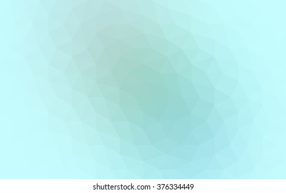 Blue polygonal illustration, which consist of triangles. Geometric background in Origami style with gradient. Triangular design for your business.