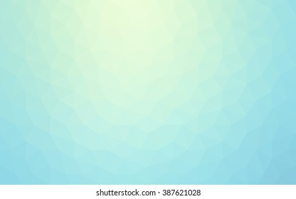 Blue polygonal illustration, which consist of triangles. Geometric background in Origami style with gradient. Triangular design for your business.