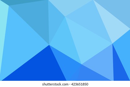 Blue polygonal illustration, which consist of triangles. Geometric background in Origami style with gradient. Triangular design for your business. Blue polygonal illustration, which consist of triangles. Geometric background in Origami style with gradient. Triangular design for your business.