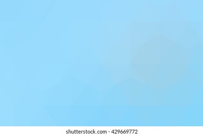 Blue polygonal illustration, which consist of triangles. Geometric background in Origami style with gradient. Triangular design for your business.