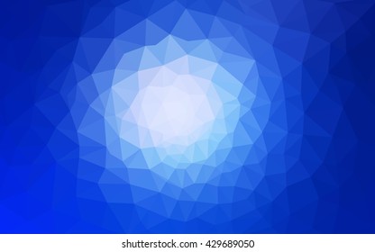 Blue polygonal illustration, which consist of triangles. Geometric background in Origami style with gradient. Triangular design for your business. Blue polygonal illustration, which consist of triangles. Geometric background in Origami style with gradient. Triangular design for your business.