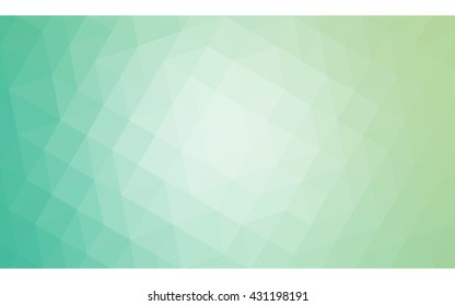 Blue polygonal illustration, which consist of triangles. Geometric background in Origami style with gradient. Triangular design for your business.