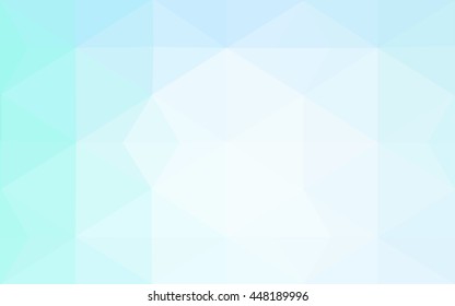 Blue polygonal illustration, which consist of triangles. Geometric background in Origami style with gradient. Triangular design for your business.