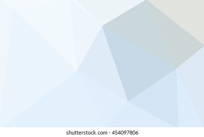 Blue polygonal illustration, which consist of triangles. Geometric background in Origami style with gradient. Triangular design for your business.