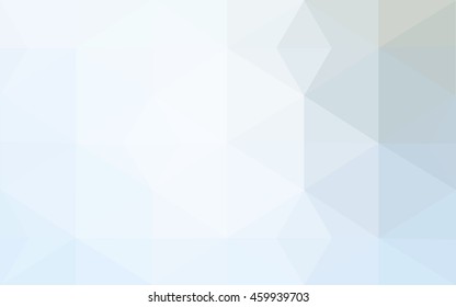 Blue polygonal illustration, which consist of triangles. Geometric background in Origami style with gradient. Triangular design for your business.