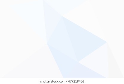 Blue polygonal illustration, which consist of triangles. Geometric background in Origami style with gradient. Triangular design for your business.