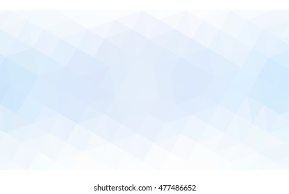 Blue polygonal illustration, which consist of triangles. Geometric background in Origami style with gradient. Triangular design for your business.