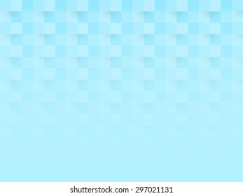 Blue polygonal line brochure template flyer background design