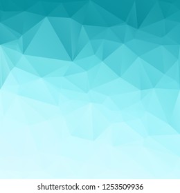 Blue Polygonal Mosaic Background, Creative Design Templates