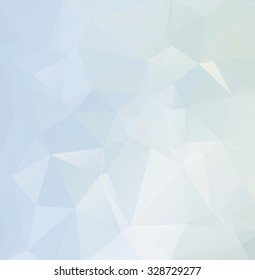 Blue Polygonal Mosaic Background, Creative Design Templates