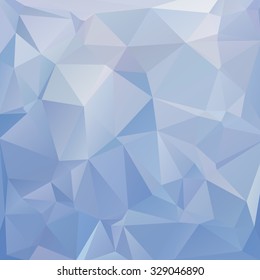 Blue Polygonal Mosaic Background, Creative Design Templates