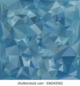 Blue Polygonal Mosaic Background, Creative Design Templates
