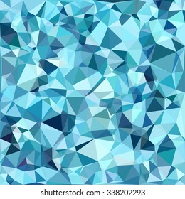 Blue Polygonal Mosaic Background, Creative Design Templates