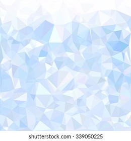 Blue Polygonal Mosaic Background, Creative Design Templates