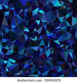 Blue Polygonal Mosaic Background, Creative Design Templates