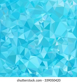 Blue Polygonal Mosaic Background, Creative Design Templates