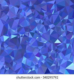 Fondo azul de mosaico policonal, plantillas de diseño creativo