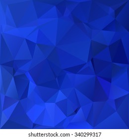 Blue Polygonal Mosaic Background, Creative Design Templates