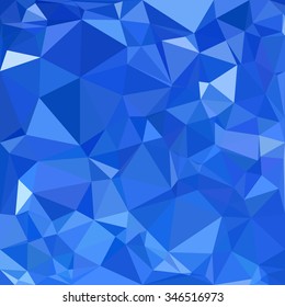 Blue Polygonal Mosaic Background, Creative Design Templates
