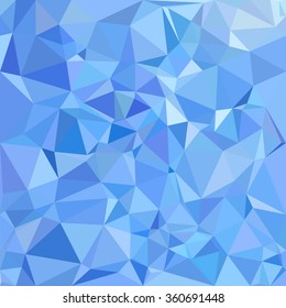 Blue Polygonal Mosaic Background, Creative Design Templates