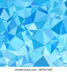Blue Polygonal Mosaic Background, Creative Design Templates