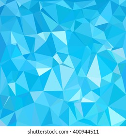 Blue Polygonal Mosaic Background, Creative Design Templates