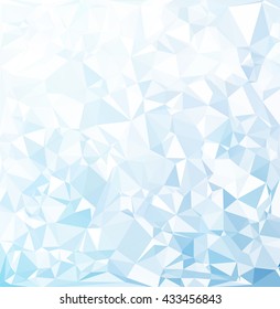 Blue Polygonal Mosaic Background, Creative Design Templates