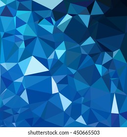 Blue Polygonal Mosaic Background, Creative Design Templates