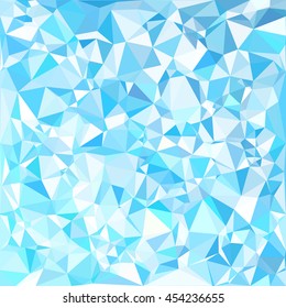 Blue Polygonal Mosaic Background, Creative Design Templates