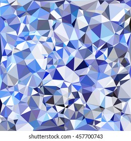 Blue Polygonal Mosaic Background, Creative Design Templates